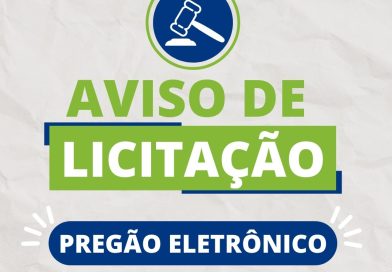 AVISO DE LICITAÇÃO