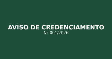 AVISO DE CREDENCIAMENTO Nº 001/2026