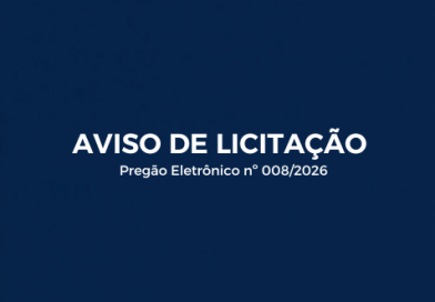 AVISO DE LICITAÇÃO