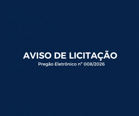 AVISO DE LICITAÇÃO